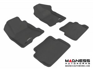 Ford Focus Floor Mats (Set of 4) - Black by 3D MAXpider Ford Focus Floor Mats (Set of 4) - Black by 3D MAXpider